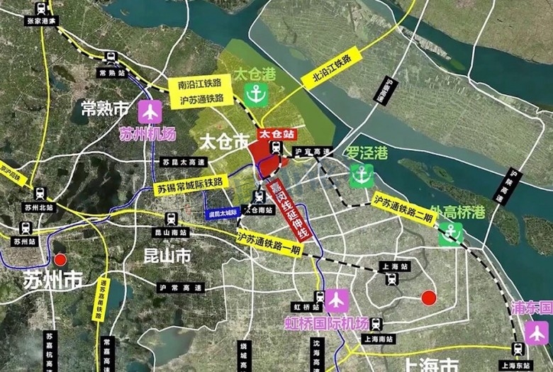 重磅昆山萧林路的春天来了附苏锡常城际铁路最新规划