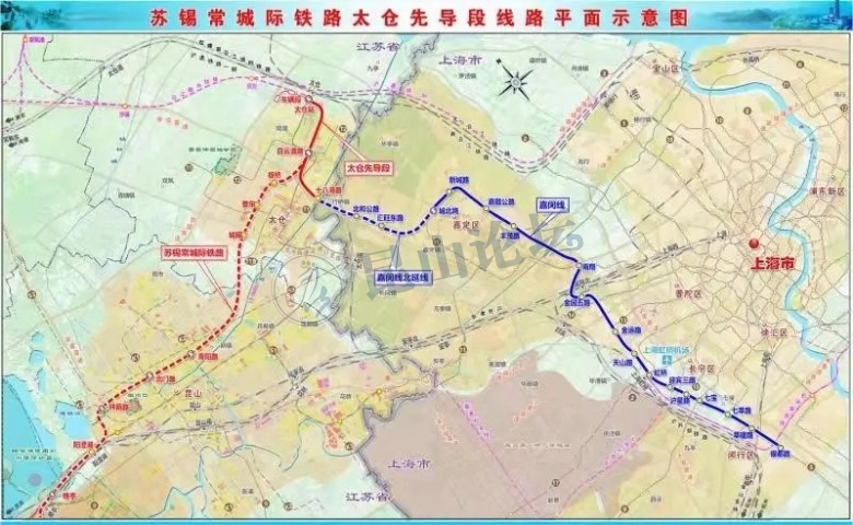 定了定了苏锡常城际太仓先导段2021年年底开工