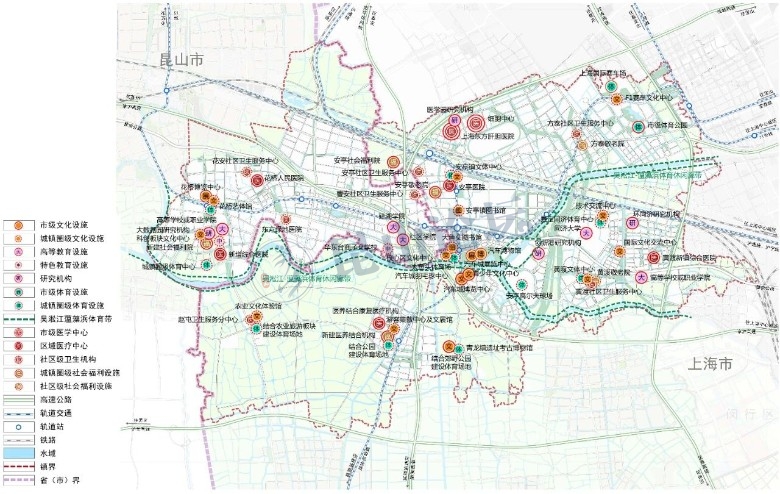 昆山市花桥镇地图全貌图片
