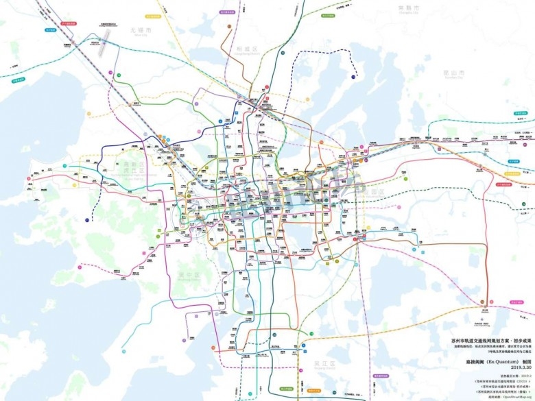 苏州科技城铁路规划图图片
