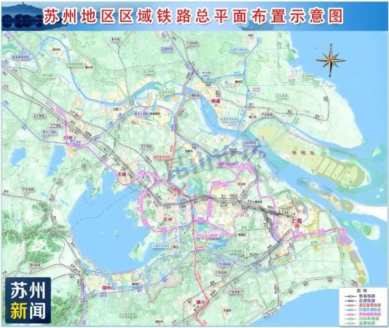 蘇州城際鐵路規劃